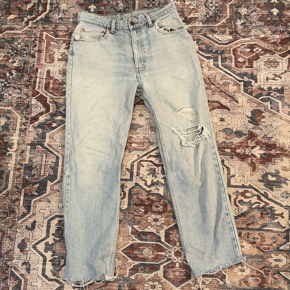 Vintage distressed Levi’s jeans